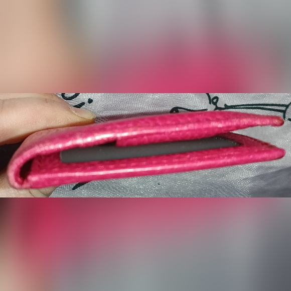 Gucci GUC Pink Leather ID/Card Holder - Picture 4 of 7